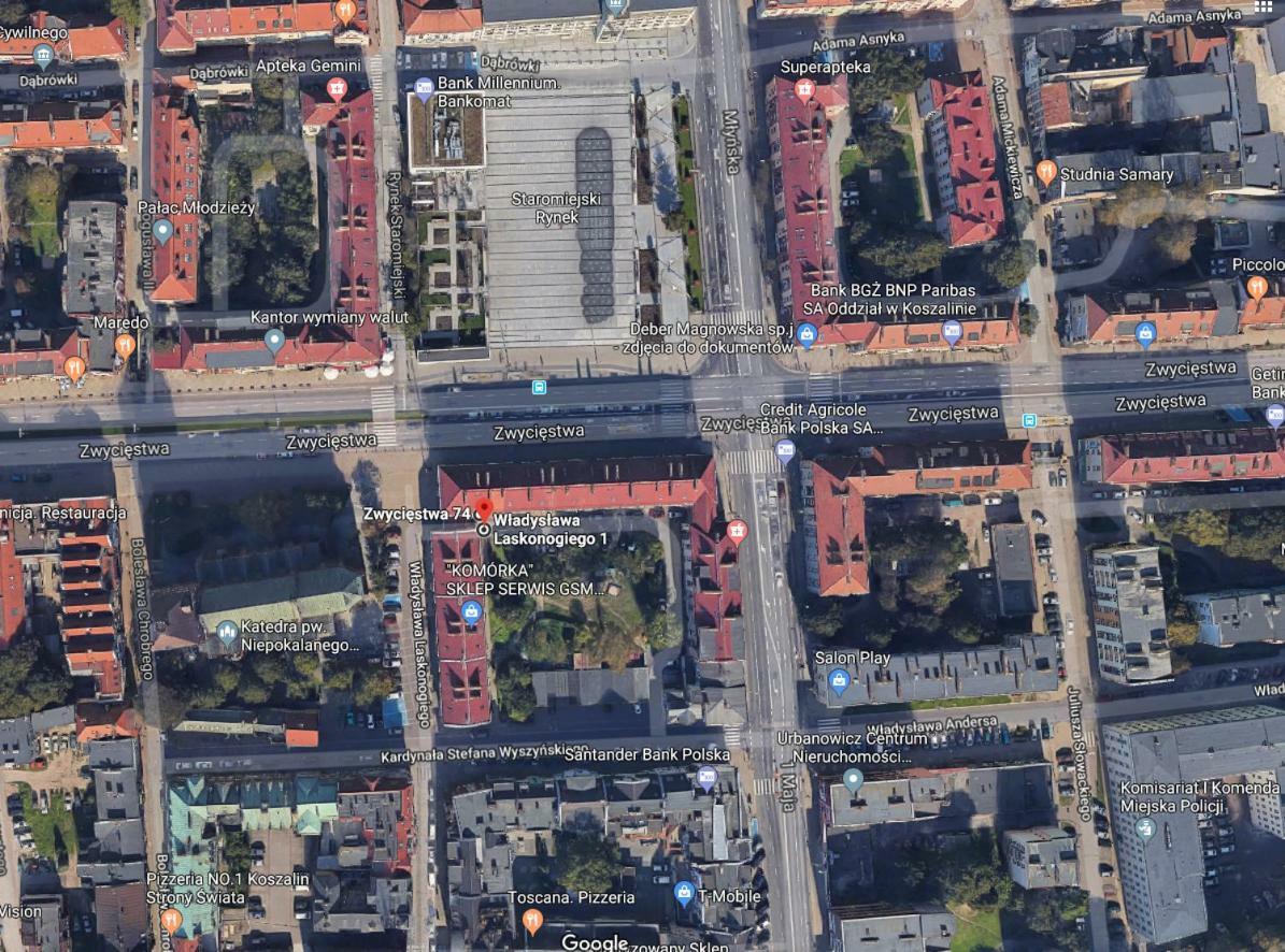 Apartament Agata 科沙林 外观 照片